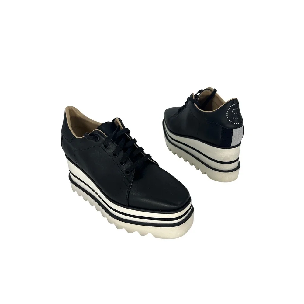 Stella McCartney Sneak-Elyse Platform Sneakers Black Size 36